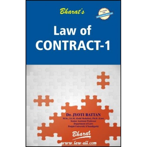 Bharat's Law of Contract - I for Law Students by Dr. Jyoti Rattan